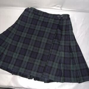 Brandy Melville Pleated Plaid Skirt
